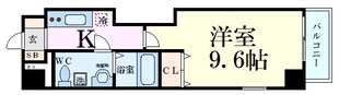 梅田駅 徒歩10分 11階の物件間取画像